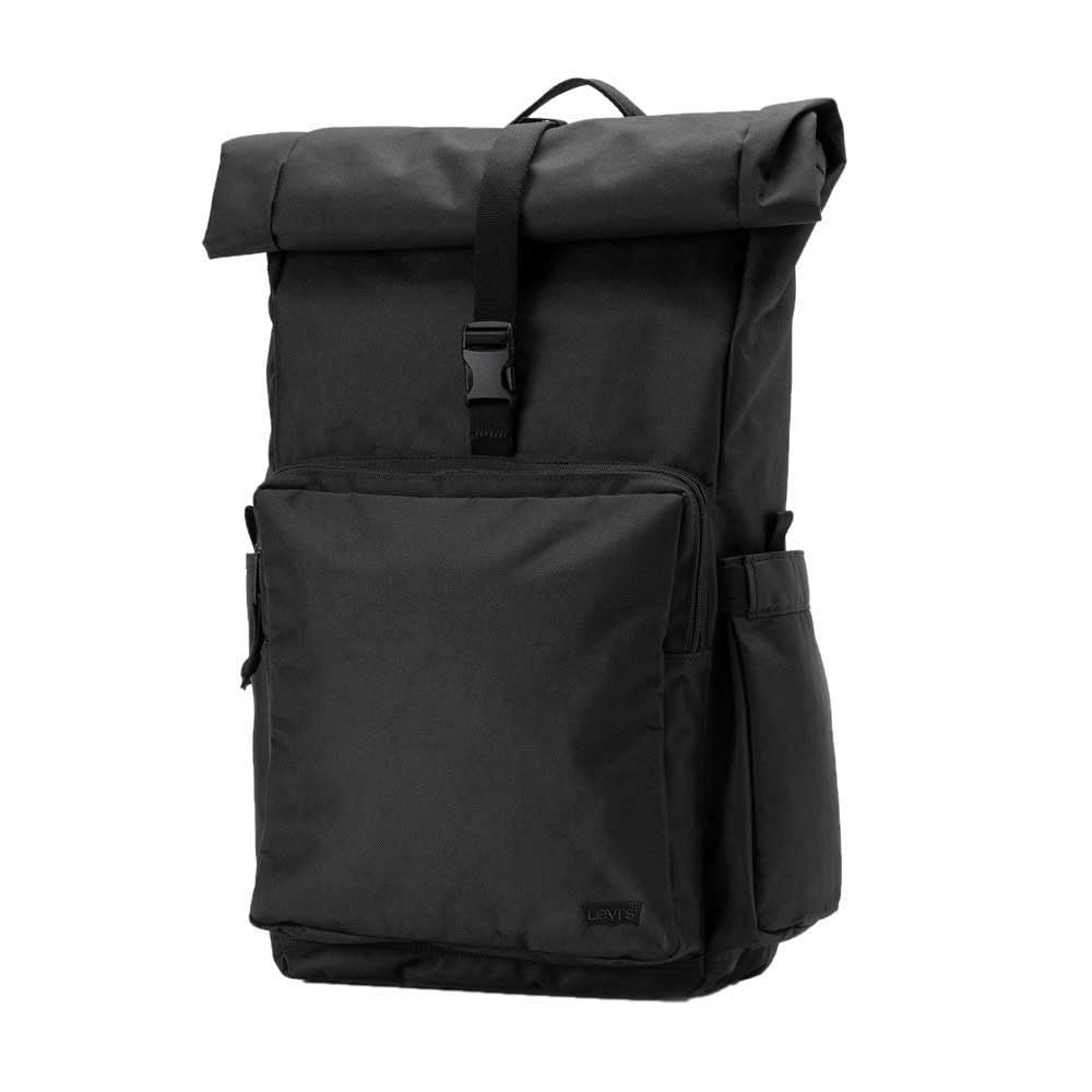 Levi's L - Pakiet Roll-Top, Plecaki dla mężczyzn, Regular Black, Jeden rozmiar, Regular Black, Taille unique