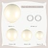 150pcs Sand White Balloons Different Sizes Pack, 18 12 10 5 Inch Party Balloon Garland Arch Kit Birthday Baby Shower Anniversary Wedding Boho Party Decorations(With 2 Ribbons)
