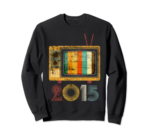 Retro vintage best of 2015 t awesome since birthday gifts Sudadera