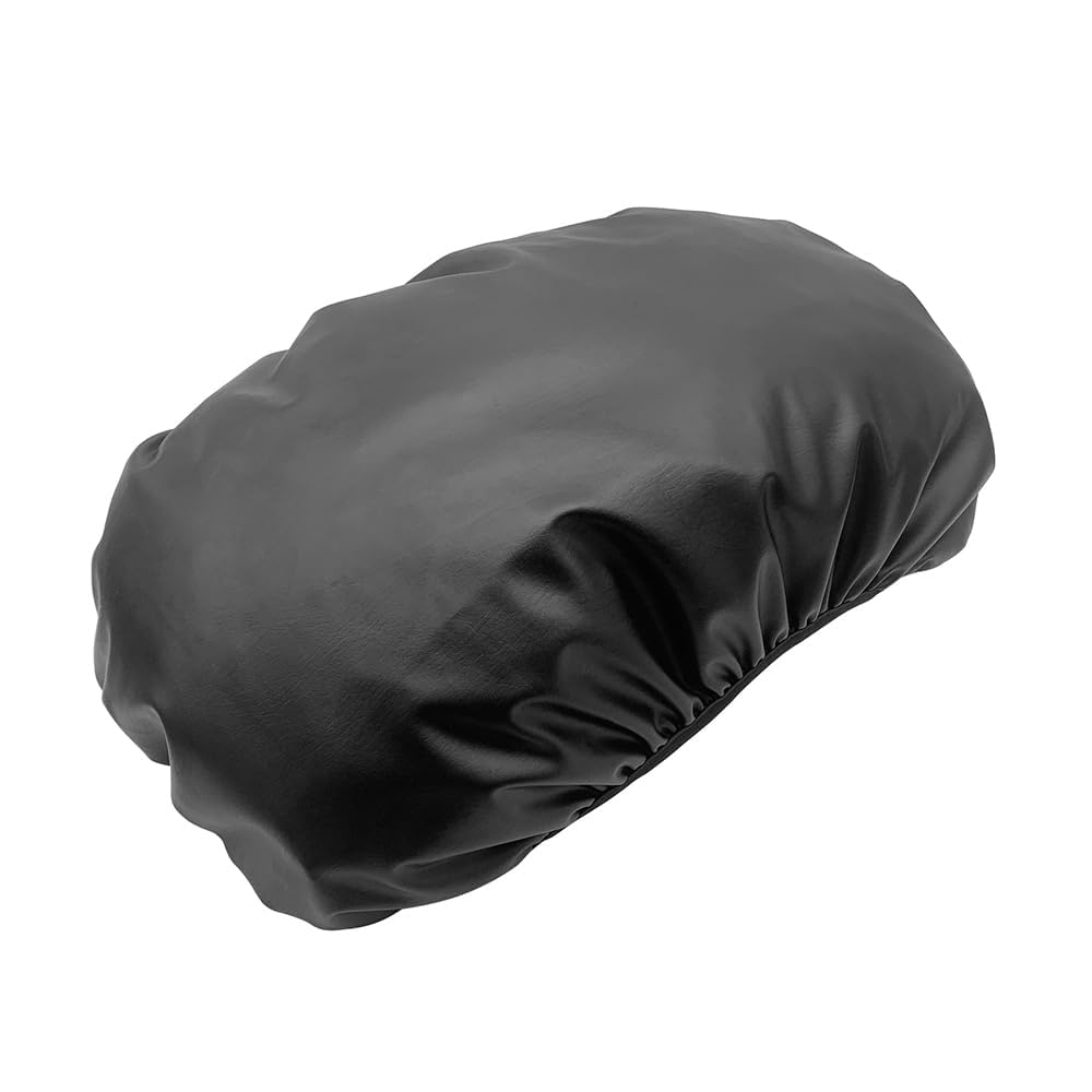 Black Leather Seat Cover For Polaris Hawkeye 300 (2006-11) & Hawkeye 400 (2011-14) ATV - Exact Fit By MATI