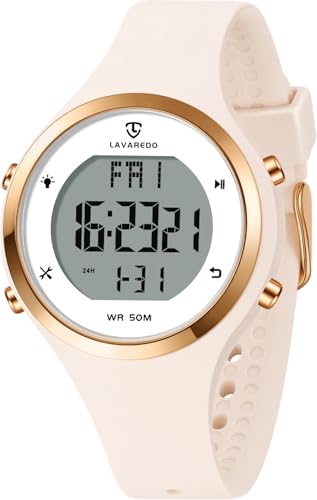 Montre femme digitale pour le sport et le quotidien avec compte à rebours Timever