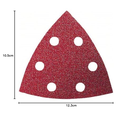 Jeu de 10 Feuilles abrasives de grain 60 à 240 Bosch 2609256957 - vue 8