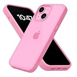 Ya en manzanajugosa.com: Funda Silicona para iPhone 14 rosa con logo visible, Contorno rosa y Parte Trasera Transparente antiamarilleo, Ultrafina y Antigolpes, Protección 360°, Flexible, Compatible con Carga Inalámbrica