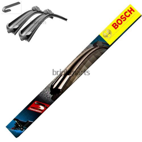 Toyota Corolla Verso Mpv 2001-2004 Bosch Aerotwin Replacement Front Screen Retro Fit Windscreen Wiper Blades + Wurth Screen Wash
