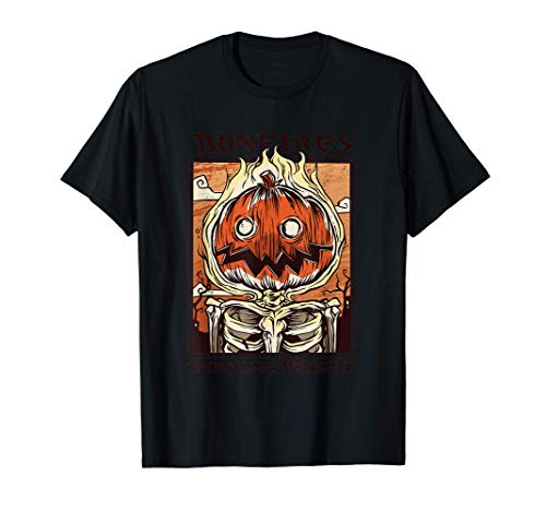 Esqueleto de Bomba de Fuego Camiseta