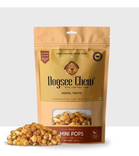 Dogsee Himalayan Yak Cheese Dog Treats Mini-Pops 70gm