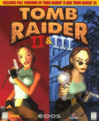 Tomb Raider II & III Bundle - Rare PC Game Box