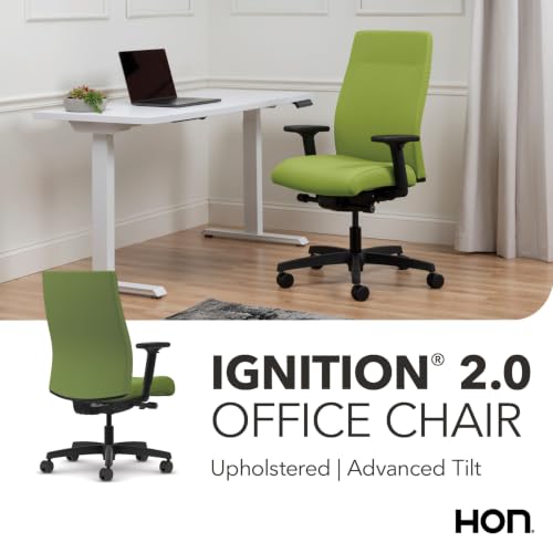 Image of HON Ignition 2.0 Ergonomic Office Chair, Lumbar Support, Desk Chair, Pear