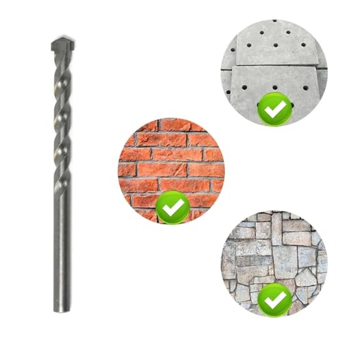Foret de maçonnerie 7mm évite les éclats sur le carrelage - 2