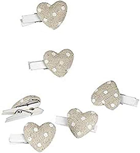 Comarco Sa 13365 Décorations de Noël en Bois, Tissu, Multicolore, 3 x 3 x 1 cm Cover