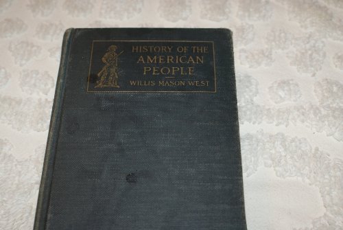 History of the American people, B00086P6Q4 Book Cover