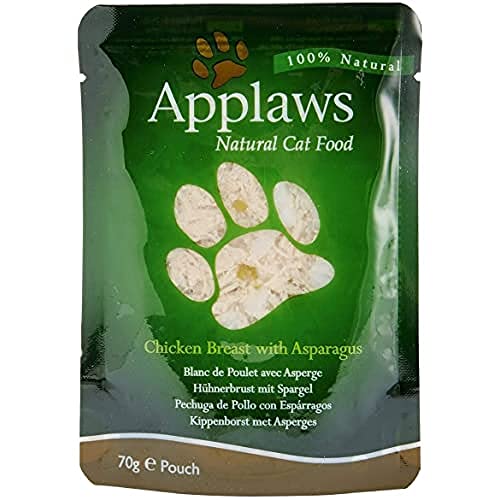 Applaws Chicken & Asparagus Pouch 70G, Pack of 1