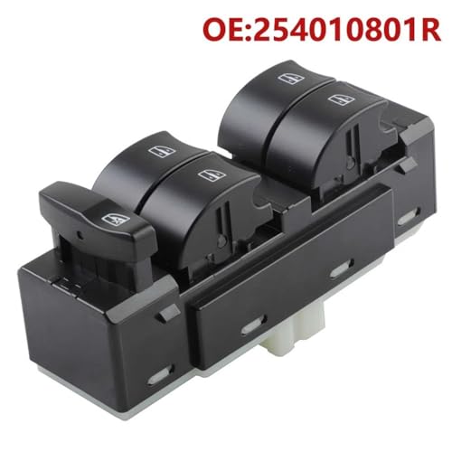 Interrupteur vitre électrique pour Koleos 254010801R bouton de commande