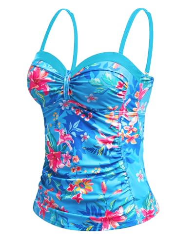 Image of Talisea Women's Underwire Tummy Control Swimsuit Top with Push Up - No Bottom Included