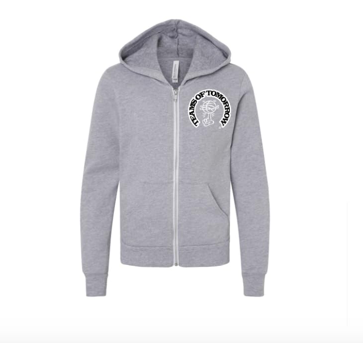 Bella Canvas Youth Sponge Fleece Full-Zip Hoodie2