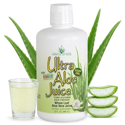 Miracle of Aloe Ultra Whole Leaf Aloe Vera Juice, 1