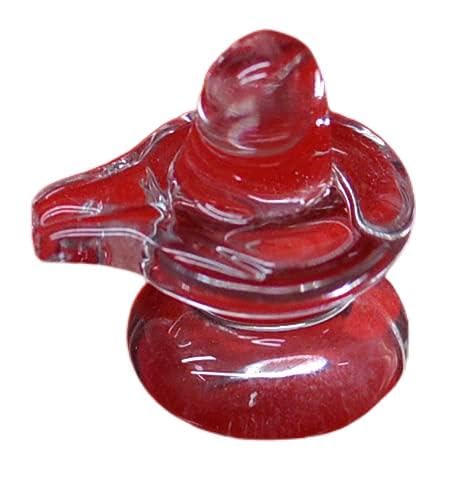 Shivling en Rudraksha et Sphatik naturel pour pooja rituel
