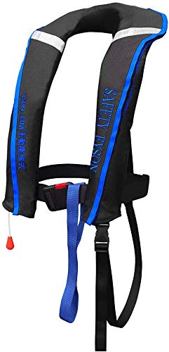 EYSON 高機能ライフジャケット 自動/手動膨張 (自動膨張 青)