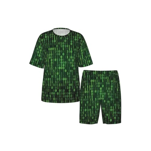 Ensemble de pyjama à manches courtes homme Hacker Era