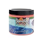 Speedball 004023 Earthenware Glaze, Red, 16 oz