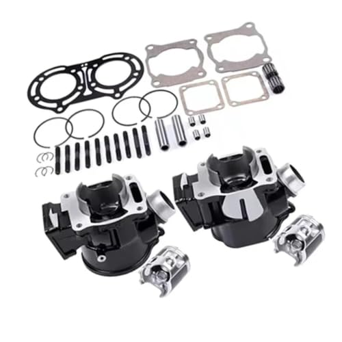Cilindro de motor Yamaha Banshee 350 con kit de pistón y anillos para mantenimiento de YFZ350
