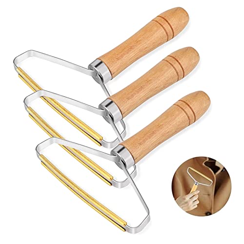 3 Pièces Décapant de Peluches,Portable Lint Remover,Rasoir Anti Bouloche,Brosse Manuel Anti Poil,pour Animaux Canapé Vêtements Coat Et Carpet Cover