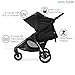 Britax B-Free Stroller, Cool Flow Grey - All Terrain Tires - Adjustable Handlebar - One Hand Fold - Large UV50 Canopy