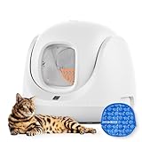 CATLINK Self Cleaning Litter Box for Multiple Cats, Health Monitor, Automatic Litter Box with APP, Extra Large Cat Litterbox Automatic Cleaning for Fat Cats, Odor Control/DIY Sticker, SE Upgrade