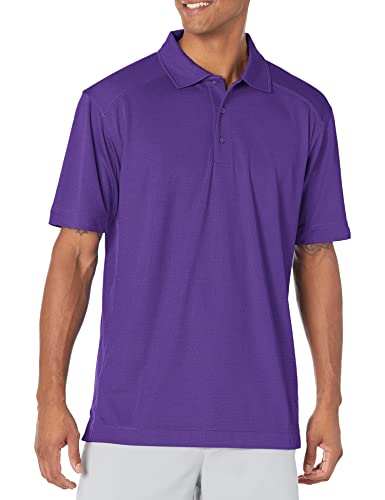 Cutter & Buck Men's Cb Drytec Genre Polo Shirt, College Purple, Small