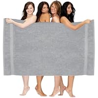 WovenWonder Premium Jumbo badlakens, 3 stuks (100 x 200 cm) extra grote maat ultrazacht 100% Egyptisch gekamd katoen, zeer absorberend, sneldrogend 600 g/m² (marineblauw