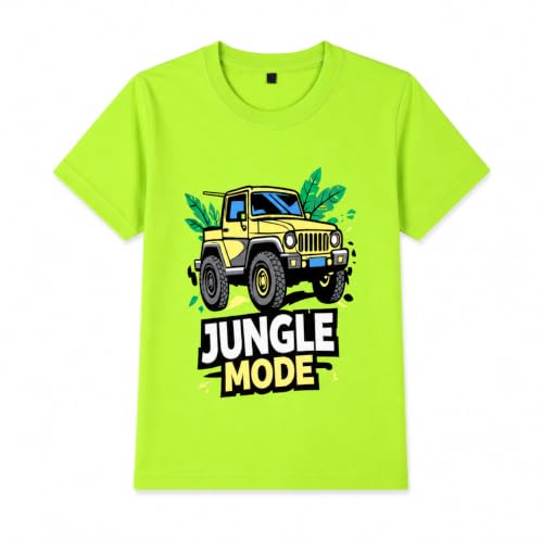 Image of T2F Boys Cotton Regular fit T-Shirts Pack of 5 |Soft Cotton Breathable Fabric | Half Sleeve Round Neck | Casual Wear Combo | Kids Clothing
