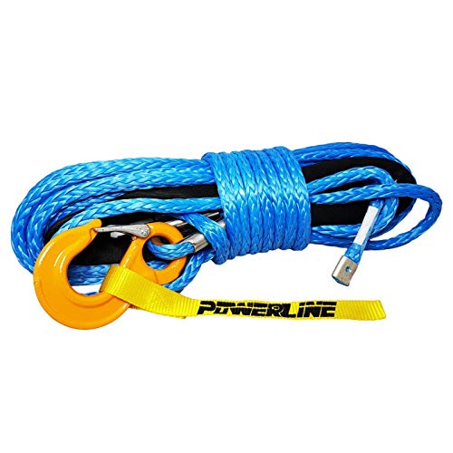 Produktfoto von Kunststoffseil10 mm 28m Kausche, Haken, Windenseil Seilwinde Synthetikseil 4x4 MBL 8,2 ton UHMPE winde 4x4