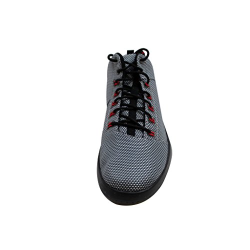 Nike Grade School Hyperfr3sh Wolf Grey/Black-University Red-Cool Grey 816706-002 Shoe 6.5Y M US3