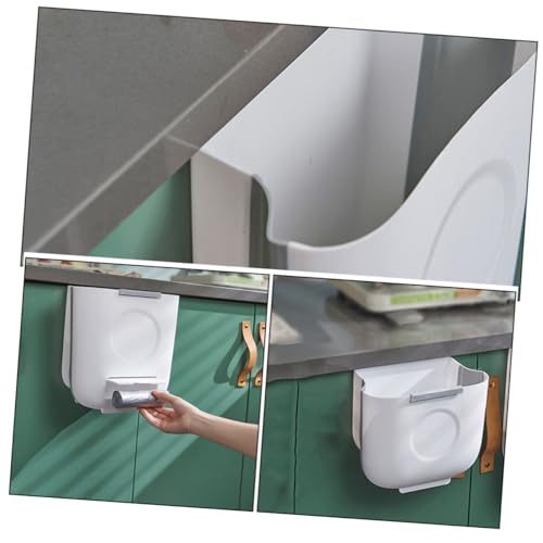 Canastas colgantes de basura plegables 10L para cocina miniatura 4