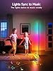 Tyute Corner Floor Lamp, RGB LED Corner Light with Music Sync, Smart App and Remote Control Color Changing Ambience Light, LED Lamp with 16 Million Colors for Bedroom #3