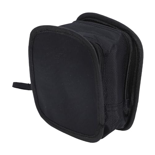 ASHATA Filters Case Carrying Bag, Camera Filter Carrying Case, Large Capacity 9 Slots Nylon Filter Bag with Adjustable Shoulder Strap for Outdoor Travel