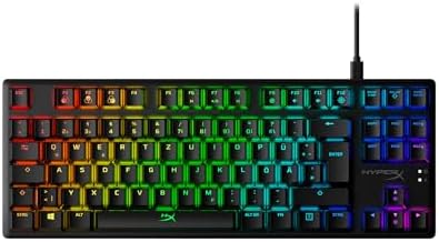 HyperX Alloy Origins Core – RGB Gaming Mechanical Keyboard, Tenke...