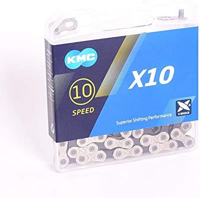 KMC_ 2019 X10.93 X10 Cycling Chain 1/2 x 11/128 10-speed 116 Links