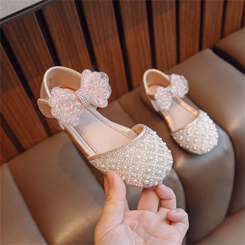 Little Girl's Adorable Princess Party Girls Dress ShoesPrincess Flower Wedding Party Dress Shoes For Swim Shoes for Kids3