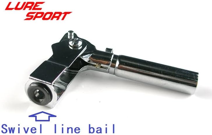 LureSport Swivel Roller Top Guide Heavy Duty Boat Rod Guide with Ceramics Reel Rod Building Component Repair DIY Accessory