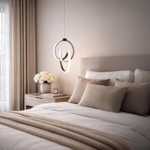 Modern LED Sarkıt Avize – 23x80 cm Ayarlanabilir Gövdeli, 24W 6500K Beyaz Işık, Power LED Teknolojili, Siyah Gövdeli Şık Aydınlatma Armatürü Salon ve Mutfak - Görsel 7