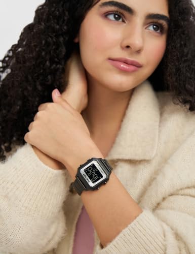 Image of Kenneth Cole Reaction Digital Metal Strap Watch for Women - KRWGJ9008003