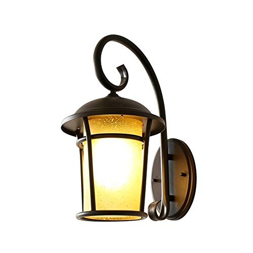 Lanterne murale extérieure Edison E pour illuminer vos soirées de porche
