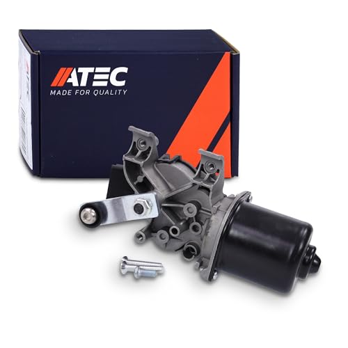 ATEC Germany Motore tergicristallo 12v anteriore, motore tergicristallo anteriore parabrezza Compatibile con NISSAN QASHQAI/QASHQAI +2 I (J10, NJ10, JJ10E)