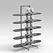 3/4/5-Tier Skateboard Rack,Skateboard Rack With Foot Pads,Snowboard Storage Rack,Easy to Install,for Home and Garage(Gold,4-Tier)