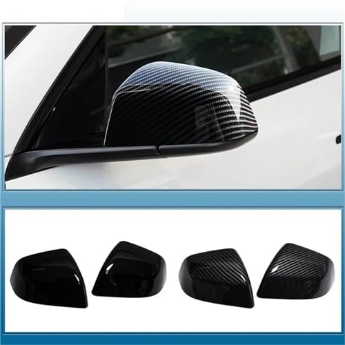 Coque de rétroviseur pour Tesla Model Y 2025 Juniper look carbone abs accessoire auto - 5