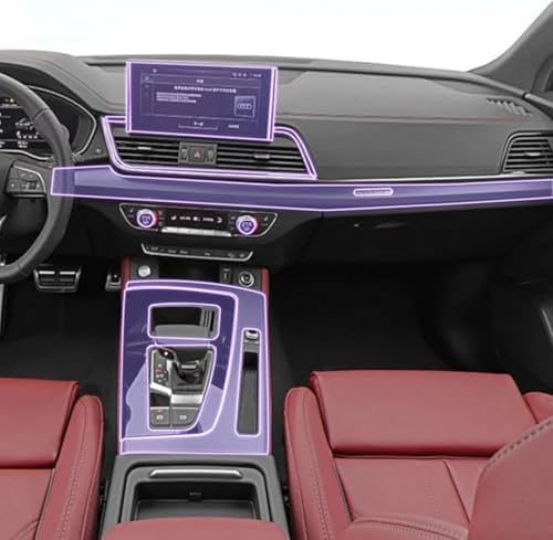 Película TPU Audi Q5 Sportback 2021-2024 para consola central