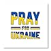 CafePress Pray for Ukraine Photo Wall Tile, Matte Finish, 8