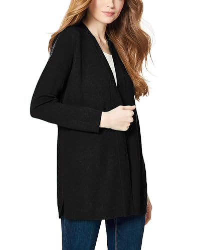 Image of Jones New York Womens Icon Open Front Cardigan Sweater