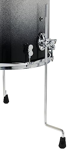 pacific drums amp percussion pdp concept maple 3-piece rock silverblack fade drum set shell pack pdcm24rksb